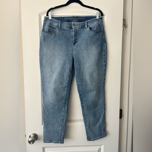 Chico's Light Blue Straight Leg Jeans